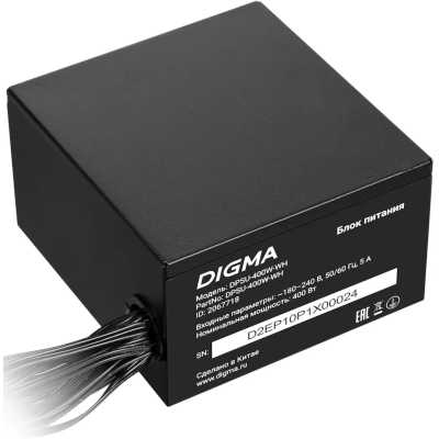 блок питания Digma DPSU-400W-WH Черный