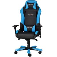 игровое кресло DXRacer Iron OH/IS11/NB черно-голубой