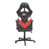 игровое кресло DXRacer Racing OH/RW81/NWR чёрный-белый-красный