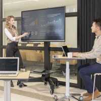 мобильная стойка Ergotron Neo-Flex MediaCenter 24-191-085 черный