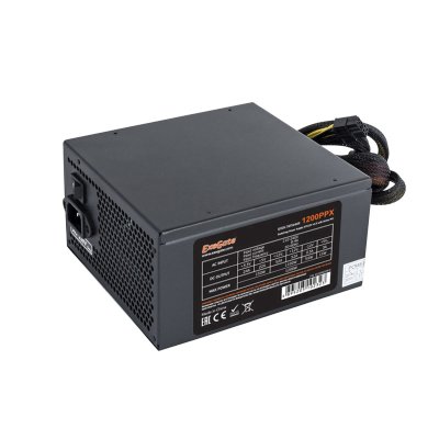 блок питания ExeGate 1200PPX SC EX258920RUS-S Черный