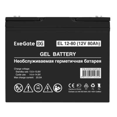 батарея для UPS ExeGate EL 12-80-М6 EX301505RUS
