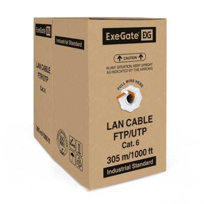 витая пара ExeGate FUTP4-C6-CU-S23-IN-LSZH-OR-305-FLUKE EX289279RUS