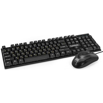 клавиатура ExeGate Professional Standard Combo MK110 Black EX295302RUS Черный