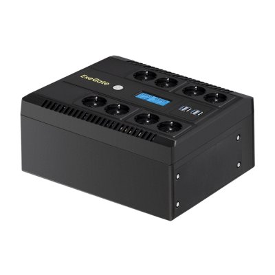 ИБП ExeGate Neo Smart LHB-600.LCD.AVR.8SH.CH.USB Черный