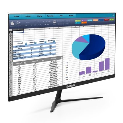 монитор ExeGate ProSmart ER2207A Черный