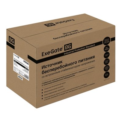ИБП ExeGate SpecialPro UNB-1600.LED.AVR.2SH.3C13 Черный