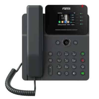 IP телефон Fanvil V61W Black Черный