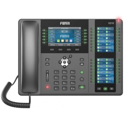 IP телефон Fanvil X210 V2 Black Черный