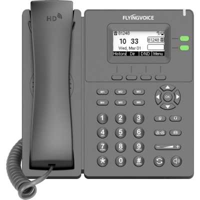 IP телефон Flyingvoice P20P Черный