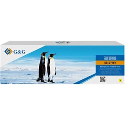 картридж G&G GG-C718Y желтый