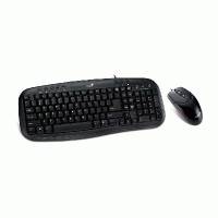 клавиатура Genius KM-200 Black USB Черный