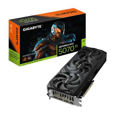 видеокарта GigaByte nVidia GeForce RTX 5070 Ti 16Gb GV-N507TWF3OC-16GD 1.0