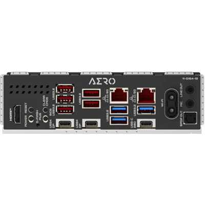 материнская плата GigaByte X870E Aero X3D Dark Wood Черный, коричневый