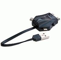 разветвитель USB Ginzzu GR-453UB черный