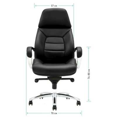 офисное кресло Helmi Monolith Black черный