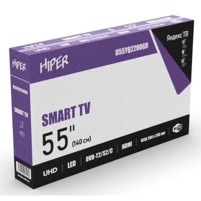 телевизор Hiper U55YQ2200GR