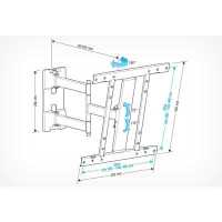 кронштейн Holder LCD-SU4601-B черный