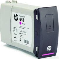 картридж HP 843C C1Q67A малиновый
