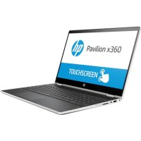 ноутбук HP Pavilion x360 15-cr0003ur Серебристый