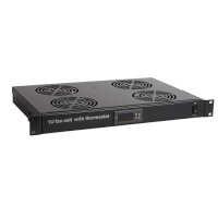 вентилятор для шкафа Hyperline TRFA-MICR-4F-RAL9004