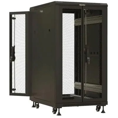 телекоммуникационный шкаф Hyperline TTBR-2268-DD-RAL9004 Черный