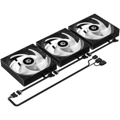 кулер ID-Cooling FX360 LCD Black Черный