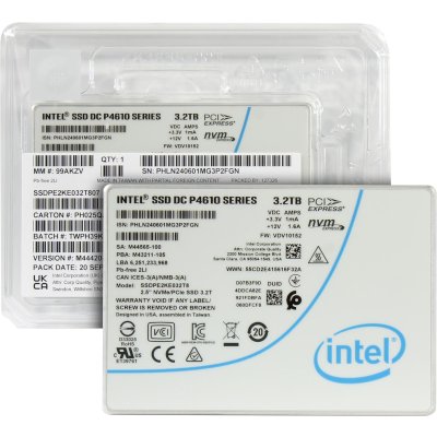 SSD диск Intel DC P4610 3Tb SSDPE2KE032T807 Серый