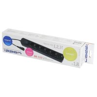 сетевой фильтр Ippon BK112 Black черный