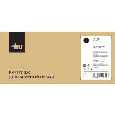картридж iRU H-01L черный