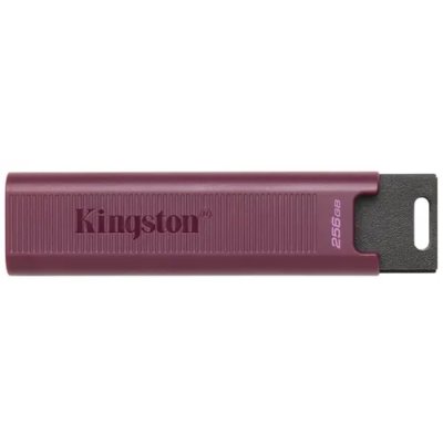 флешка Kingston 256GB DTMAXA/256GB Черный, бордовый