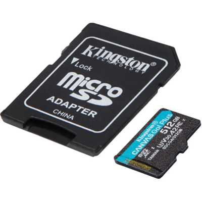 карта памяти Kingston Canvas Go! Plus 512GB SDCG4/512GB