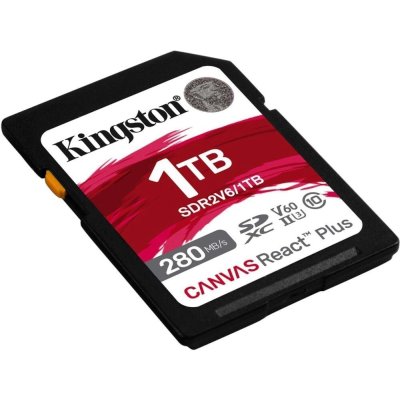 карта памяти Kingston Canvas React Plus 1TB SDR2V6/1TB