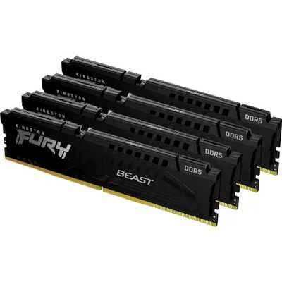 оперативная память Kingston Fury Beast Black XMP KF556C40BBK4-64