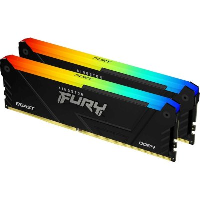 оперативная память Kingston Fury Beast RGB KF437C19BB12AK2/32