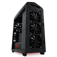 корпус NZXT Noctis 450 Black Red