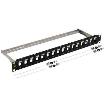 патч-панель Lanmaster LAN-PPN16OK-STP