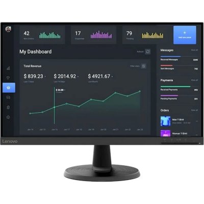монитор Lenovo C24-40 63DCKAT6IS Черный
