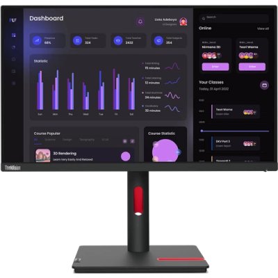 монитор Lenovo ThinkVision T24i-30 63CFMATXEU Черный