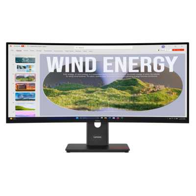 монитор Lenovo ThinkVision T34WD-40 64AEGAT1EU Черный