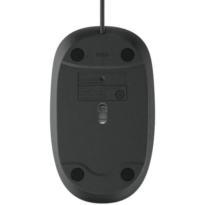 мышь Logitech M86 Black 910-007661 Черный