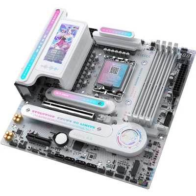 материнская плата Maxsun iCraft B860M Cross Pro Белый
