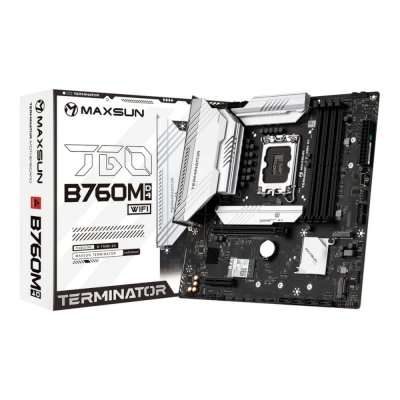 материнская плата Maxsun Terminator B760M D4 WiFi