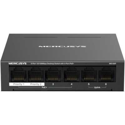 коммутатор Mercusys MS106P
