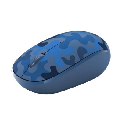 мышь Microsoft Bluetooth Mouse Camo SE Blue Camo Синий-серый