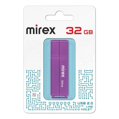 флешка Mirex 32GB 13600-FMULVT32 Фиолетовый