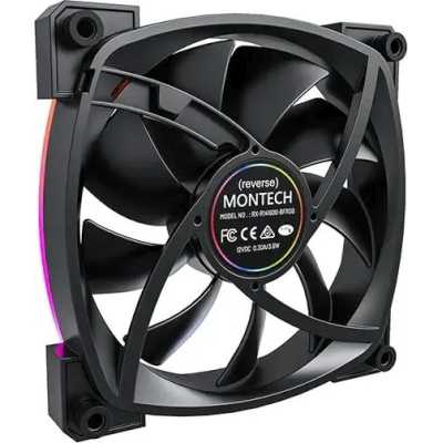 кулер Montech RX140 Reverse ARGB Black