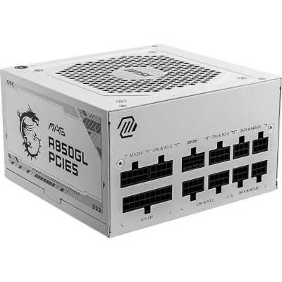 блок питания MSI 850W MAG A850GL White Белый