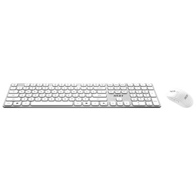 клавиатура MSI Forge K210 Wireless Combo White Белый