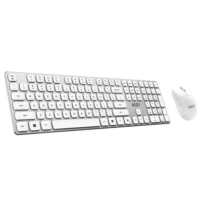 клавиатура MSI Forge K210 Wireless Combo White Белый